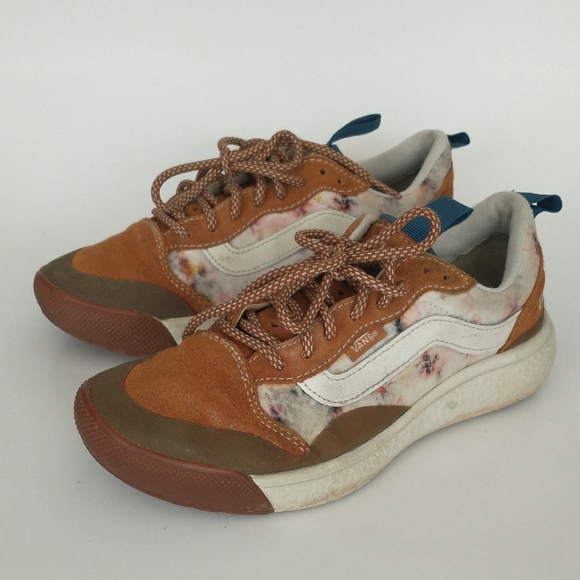 Vans x Parks Project Ultrarange Multicolor Sneakers with Brown and White Accents - Picture 2 of 13